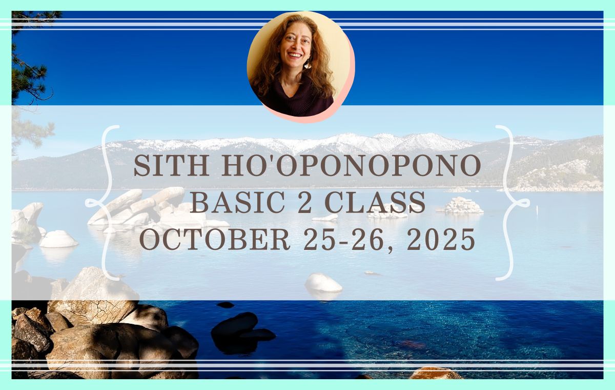 【Ho’oponopono Basic 2 Class in October】: Registration Deadline