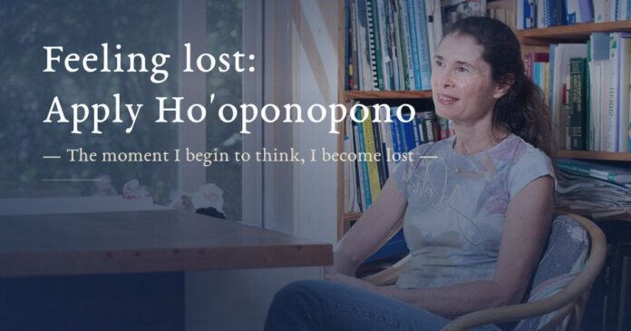 The moment I begin to think, I become lost